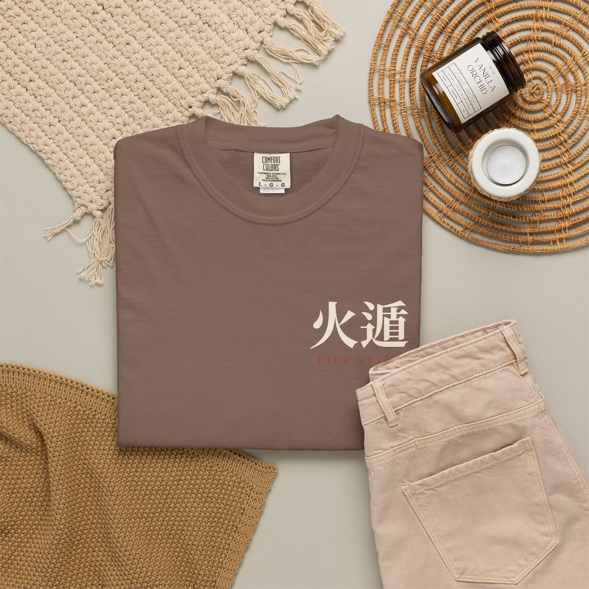 Ember Lineage Kanji Anime Tee | Ninja Japanese Streetwear