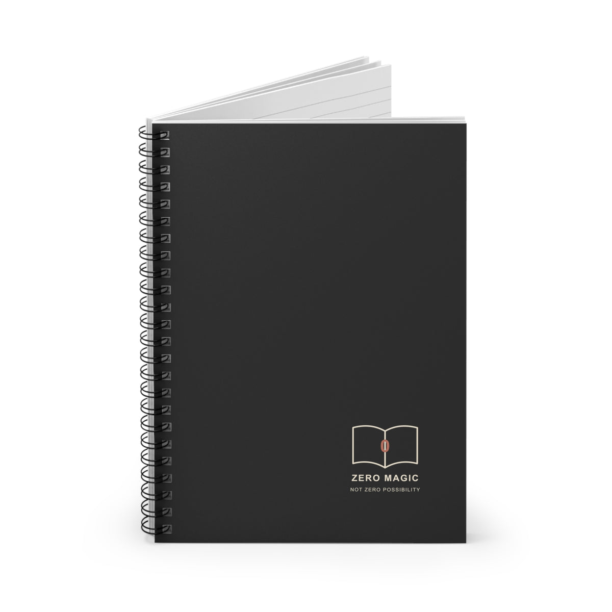 Zero Magic Spiral Notebook | Inspired by Asta from Black Clover