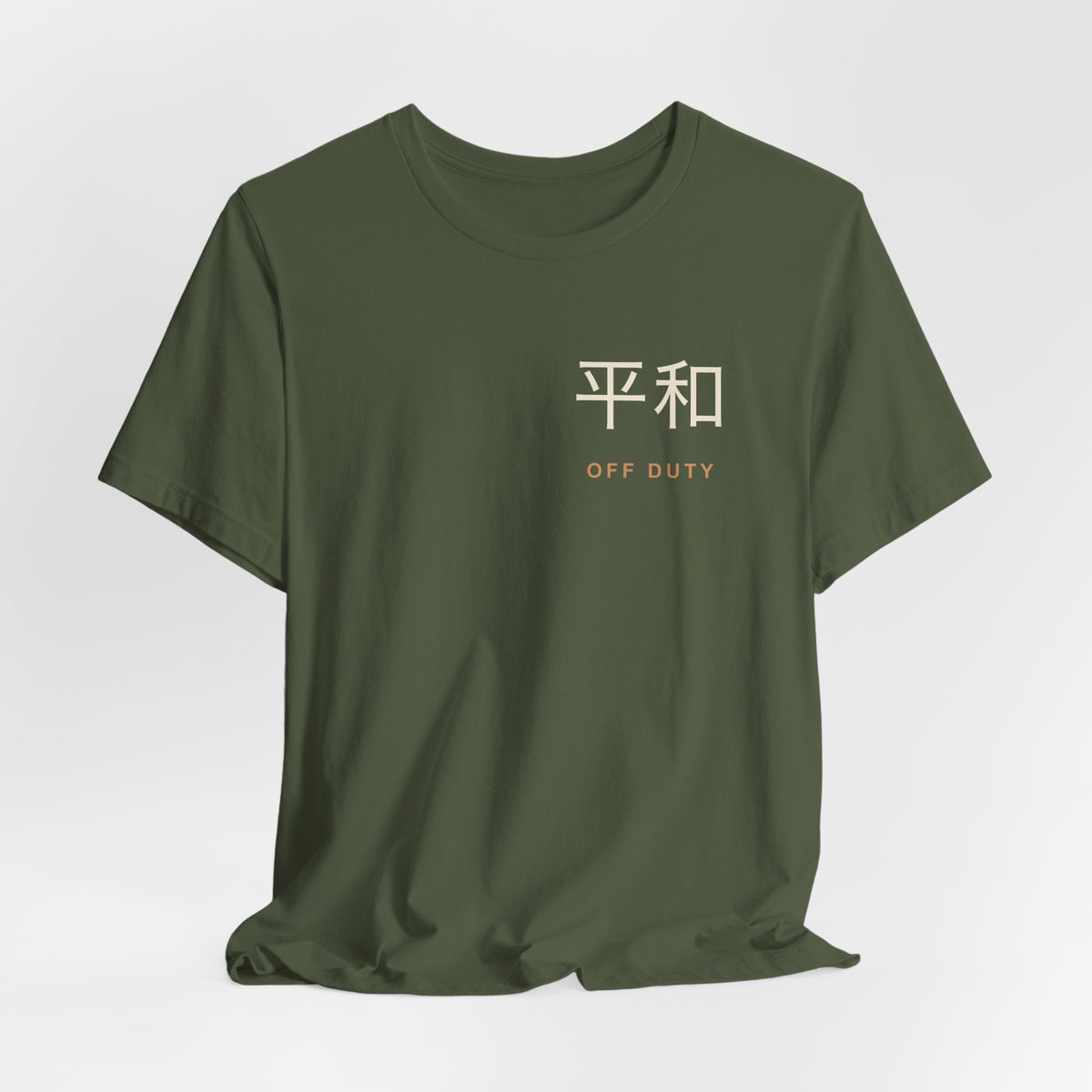 Off Duty Kanji Anime Soft Tee | Retired Assassin Japanese Streetwear