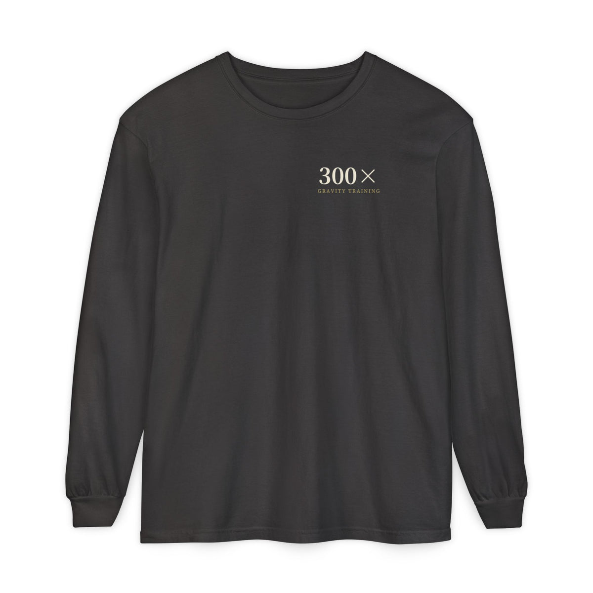 Gravity Training Kanji Anime Long Sleeve Tee | Power Level Gym Japanese Streetwear