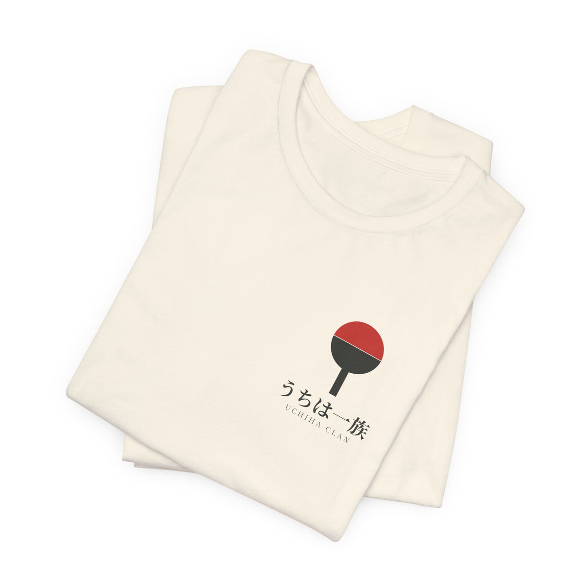Clan Fan Crest Kanji Anime Soft Tee | うちは一族 Ninja Japanese Streetwear