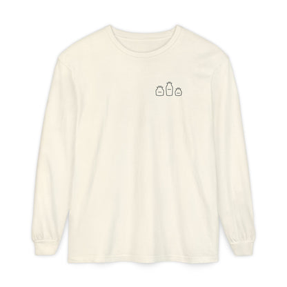 Measured Remedy Minimalist Long Sleeve Tee | Inspired by Maomao from The Apothecary Diaries