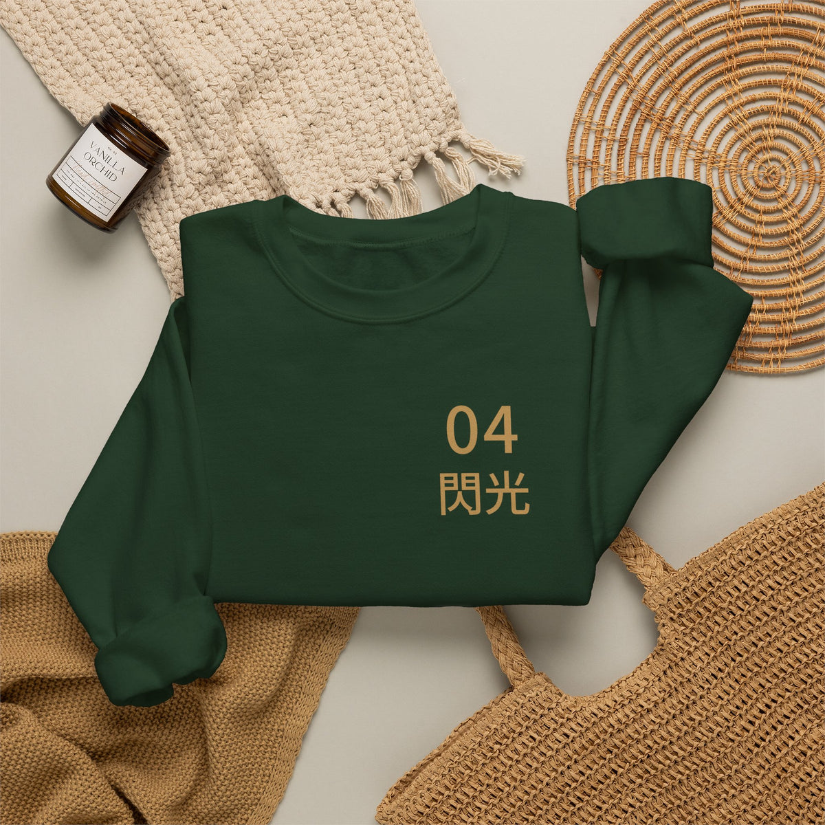 Arrival Kanji Anime Crewneck Sweatshirt | Ninja Japanese Streetwear