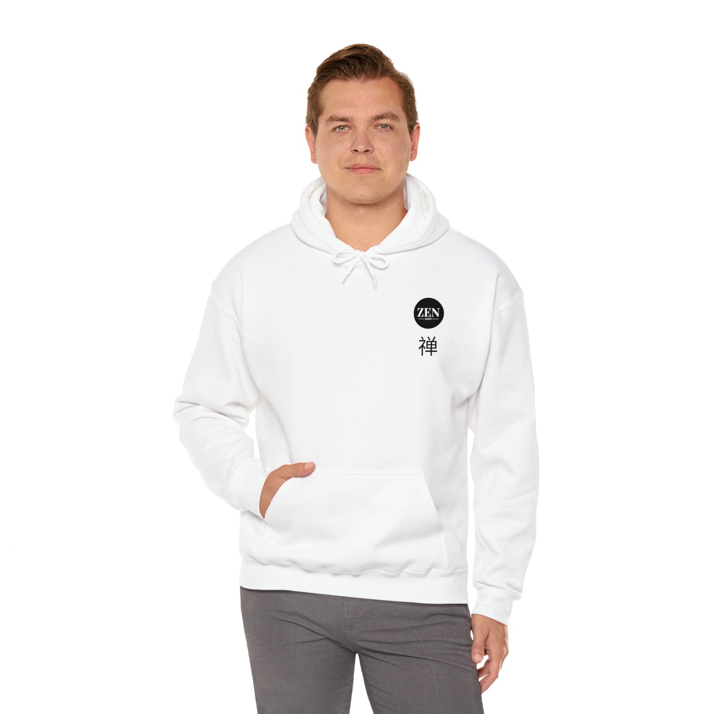 One Piece Zen Unisex Heavy Blend™ Hooded Sweatshirt