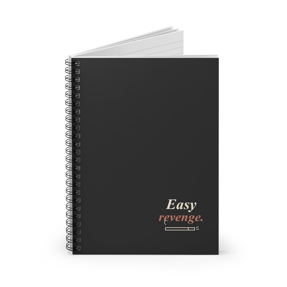 Easy Revenge Letter Spiral Notebook | Inspired by Aki Hayakawa and Himeno from Chainsaw Man