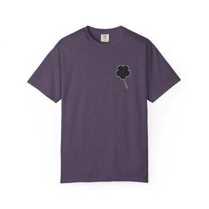 Black Clover Leaf Minimalist Heavyweight Tee | Inspired by Asta from Black Clover