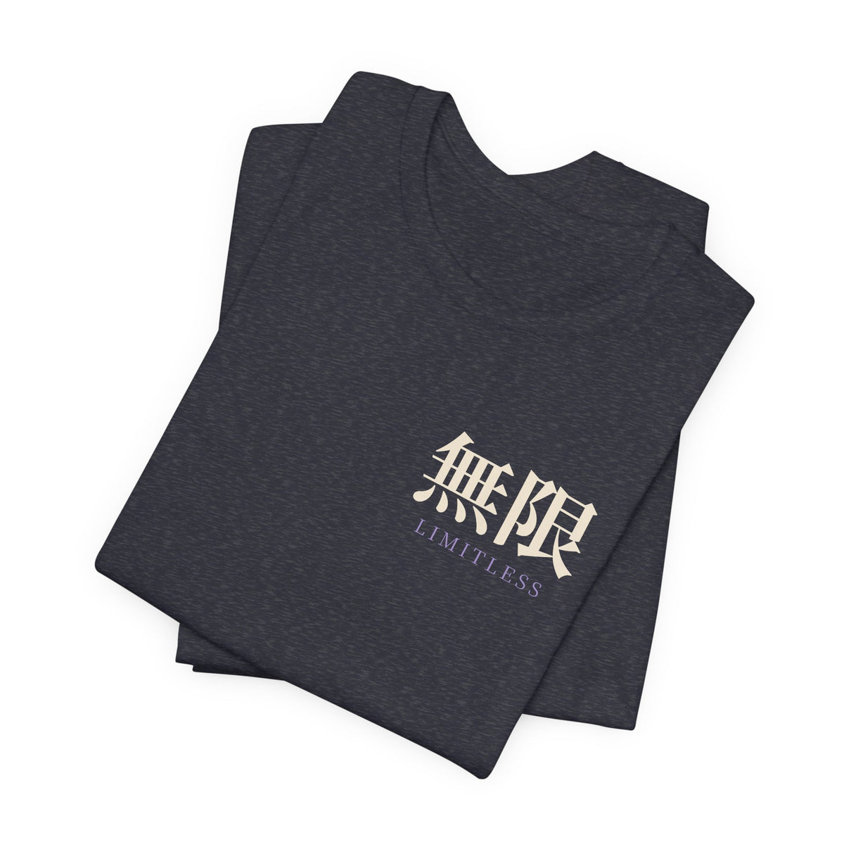 Limitless Uniform Kanji Anime Soft Tee | Sorcerer Japanese Streetwear