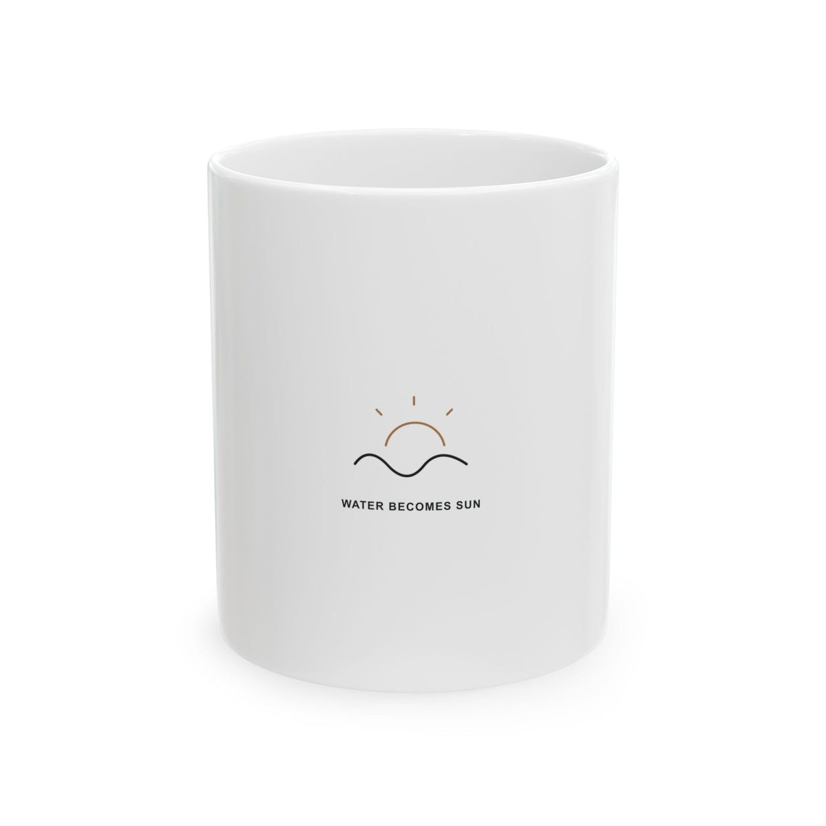 Water Becomes Sun Ceramic Mug | Inspired by Tanjiro Kamado from Demon Slayer