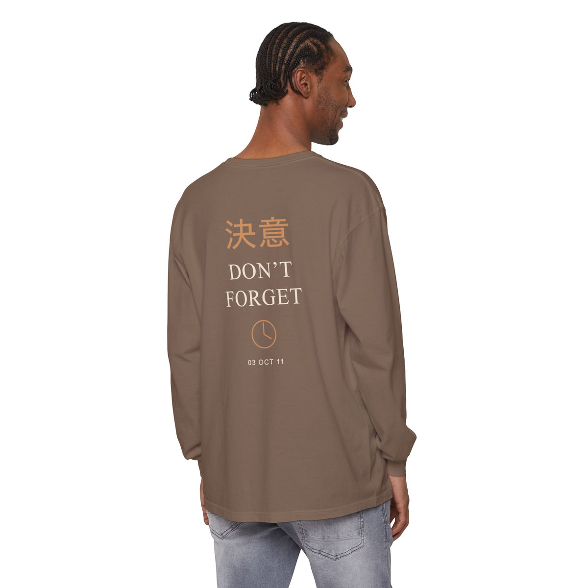 October Third Kanji Long Sleeve Tee | Inspired by Edward and Alphonse Elric from Fullmetal Alchemist