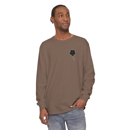 Black Clover Leaf Minimalist Long Sleeve Tee | Inspired by Asta from Black Clover