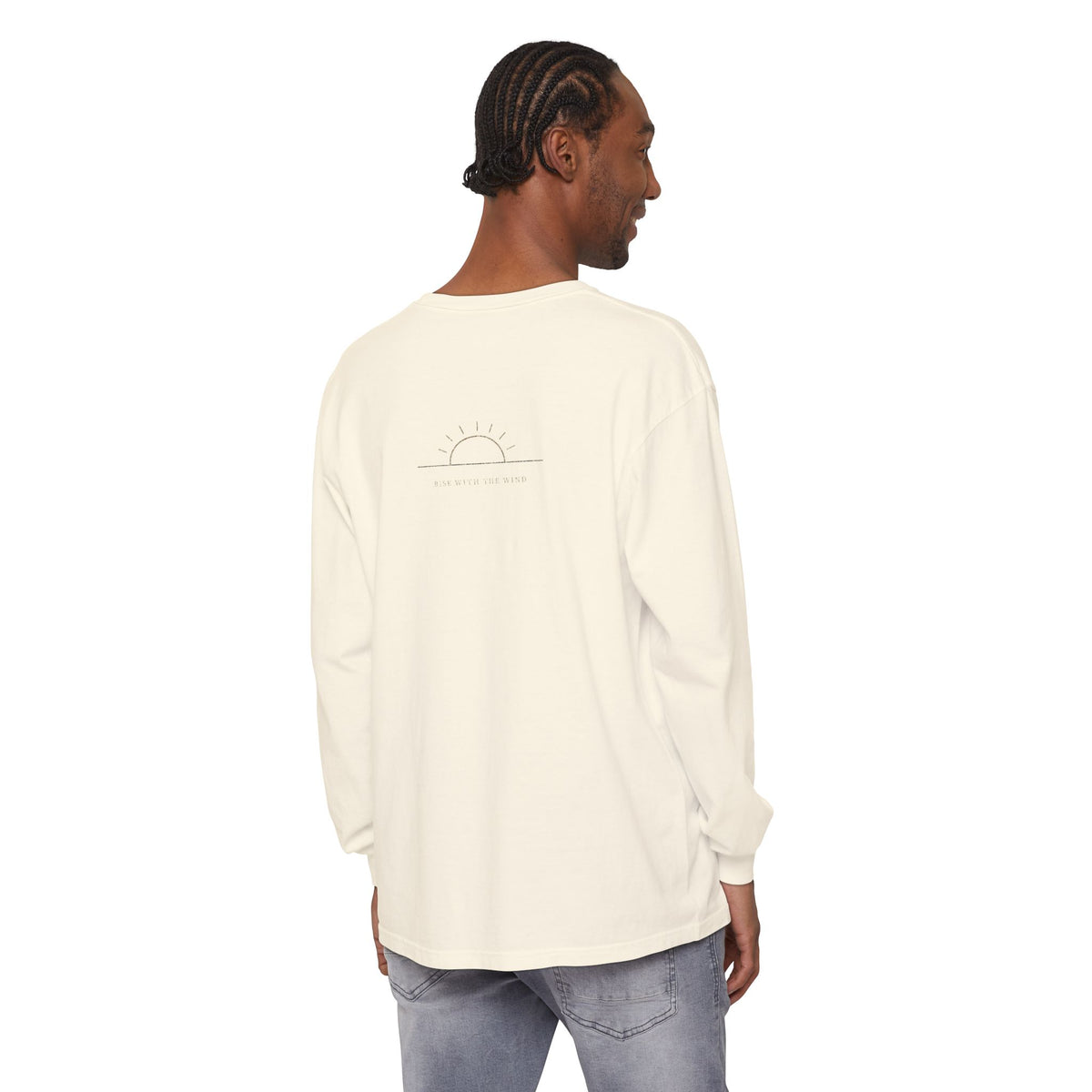 Golden Dawn Kanji Long Sleeve Tee | Inspired by Yuno and the Golden Dawn from Black Clover