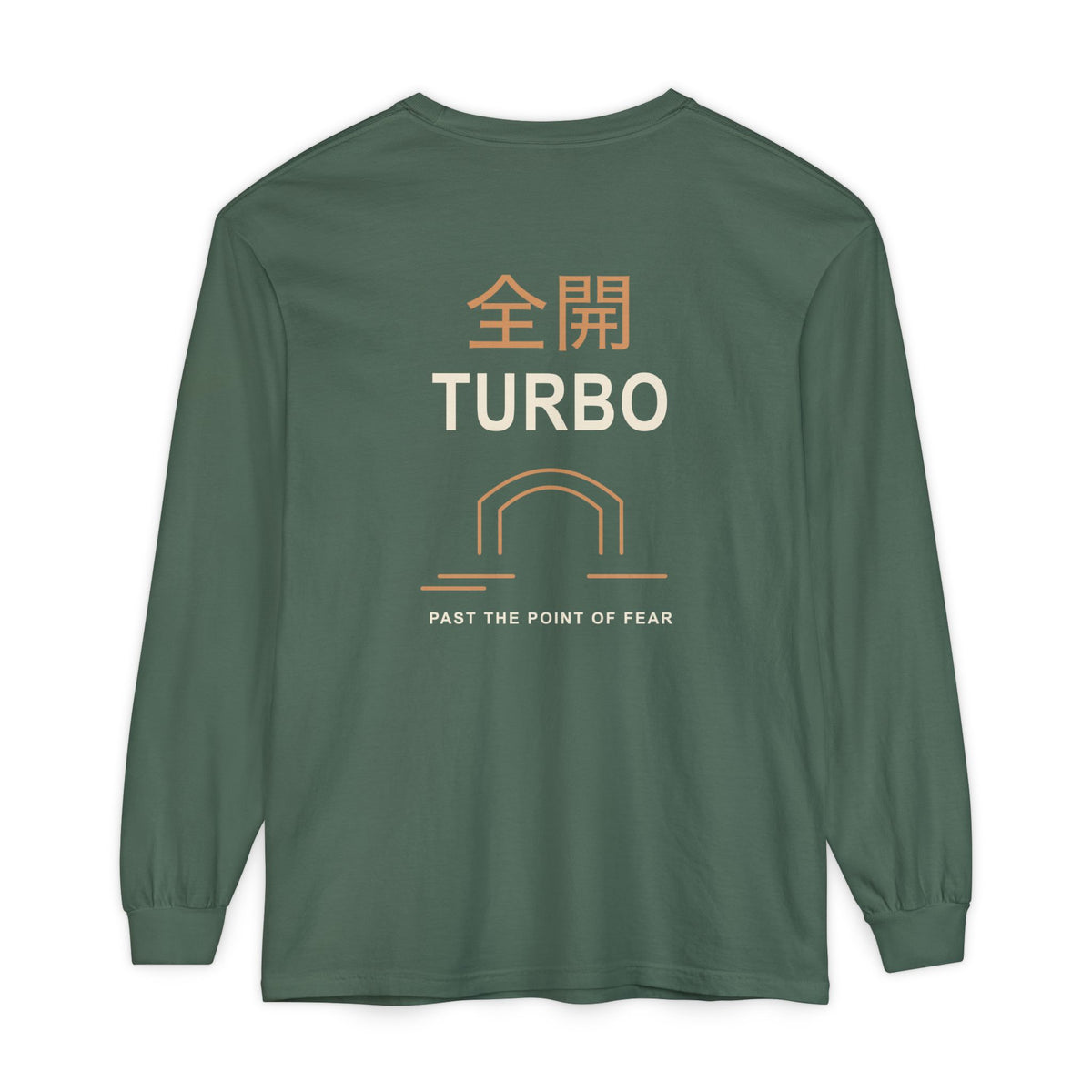 Tunnel Velocity Kanji Long Sleeve Tee | Inspired by Okarun from Dandadan