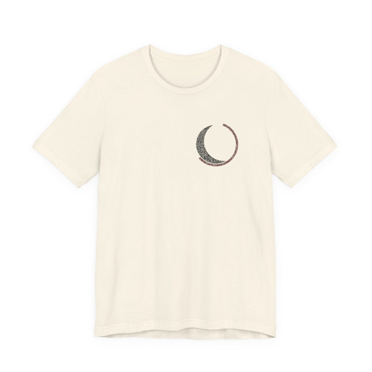 Black Moon Minimalist Anime Soft Tee | Soul Sword Japanese Streetwear