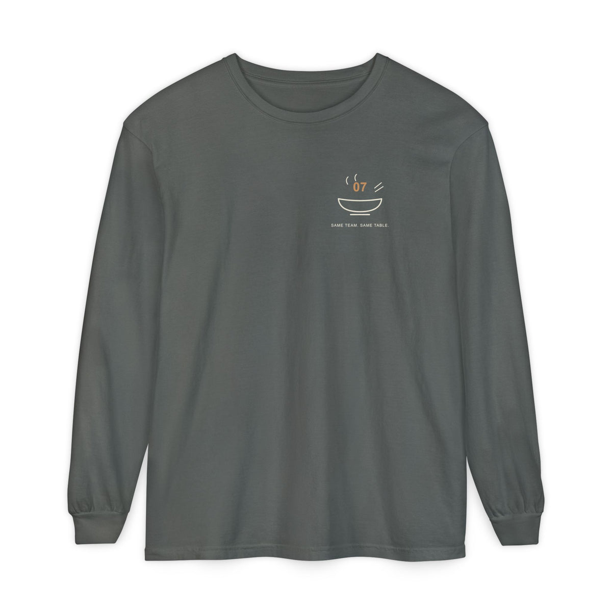 Table for Seven Minimalist Anime Long Sleeve Tee | Ninja Japanese Streetwear