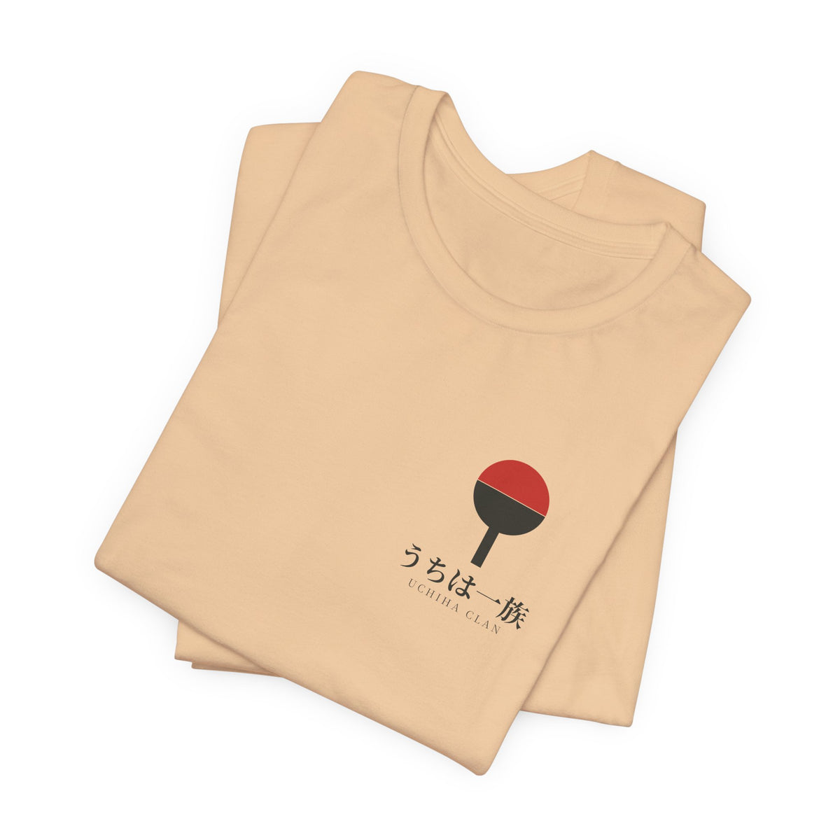 Clan Fan Crest Kanji Anime Soft Tee | うちは一族 Ninja Japanese Streetwear