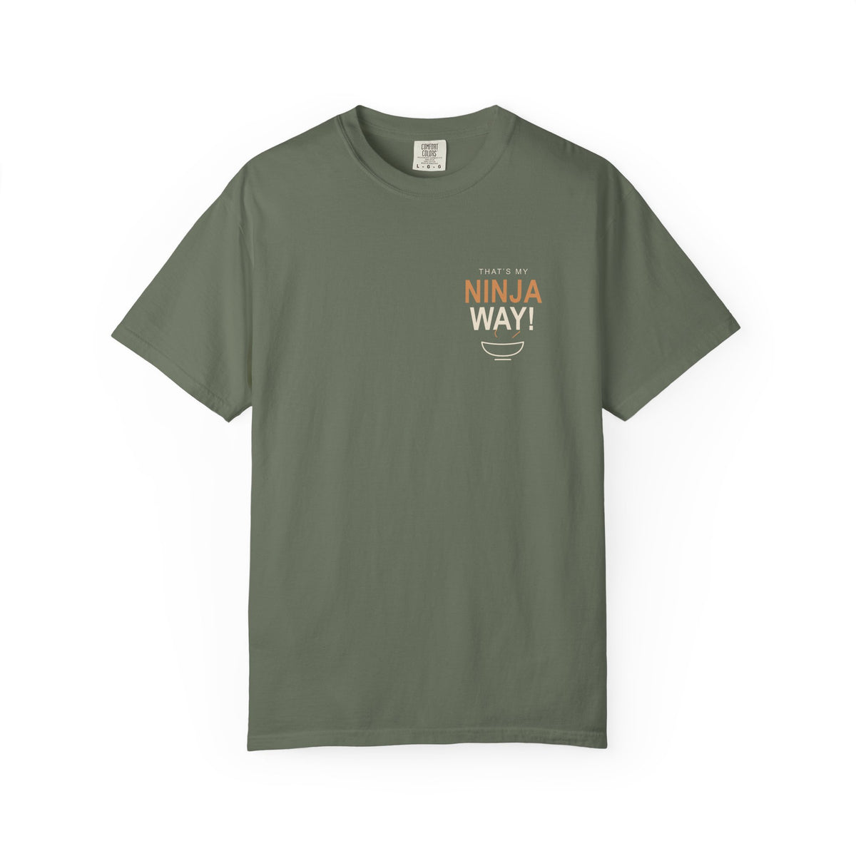My Ninja Way Anime Quote Tee | Ninja Japanese Streetwear