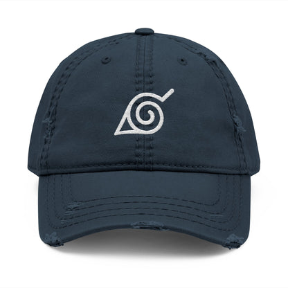 Konoha Quiet Crest Embroidered Dad Hat | Inspired by the Hidden Leaf Village from Naruto