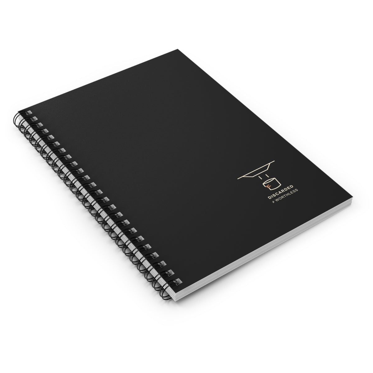 Nothing Wasted Spiral Notebook | Inspired by Rudo from Gachiakuta
