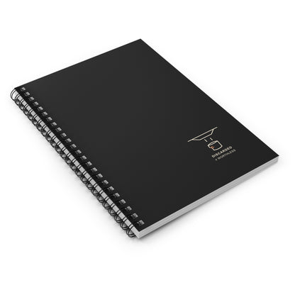 Nothing Wasted Spiral Notebook | Inspired by Rudo from Gachiakuta