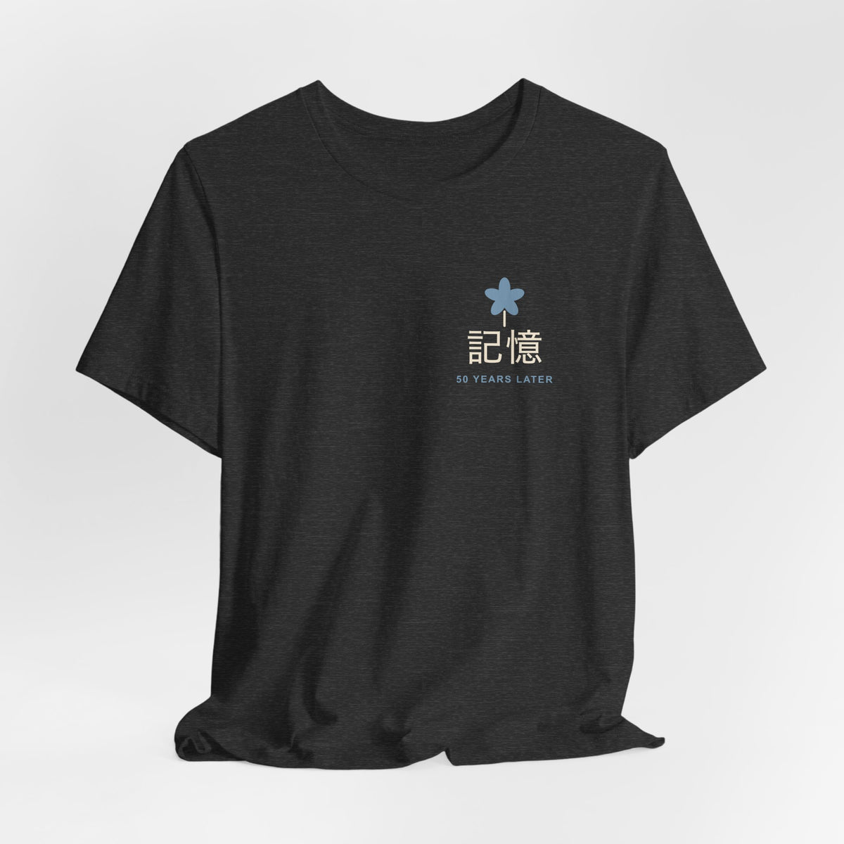 Memory of the Sky Kanji Anime Soft Tee | Mage Journey Japanese Streetwear