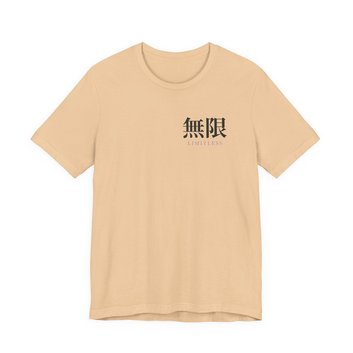 Limitless Uniform Kanji Anime Soft Tee | Sorcerer Japanese Streetwear