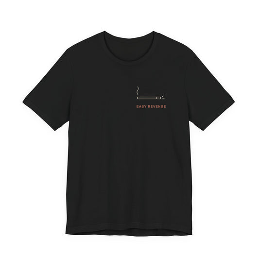 Easy Revenge Minimalist Anime Soft Tee | Devil Hunter Japanese Streetwear