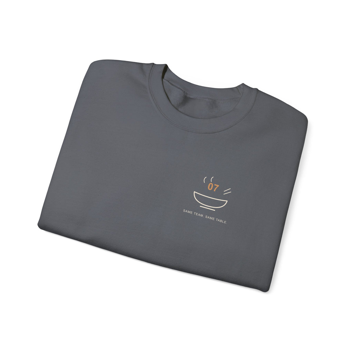 Table for Seven Minimalist Anime Crewneck Sweatshirt | Ninja Japanese Streetwear