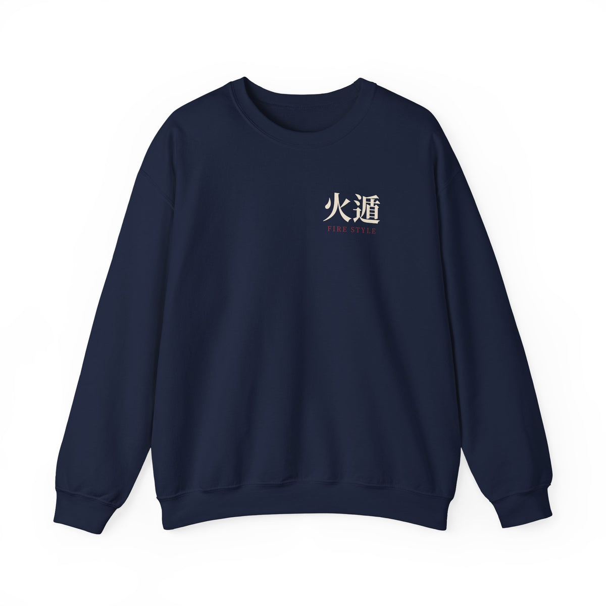 Ember Lineage Kanji Anime Crewneck Sweatshirt | Ninja Japanese Streetwear