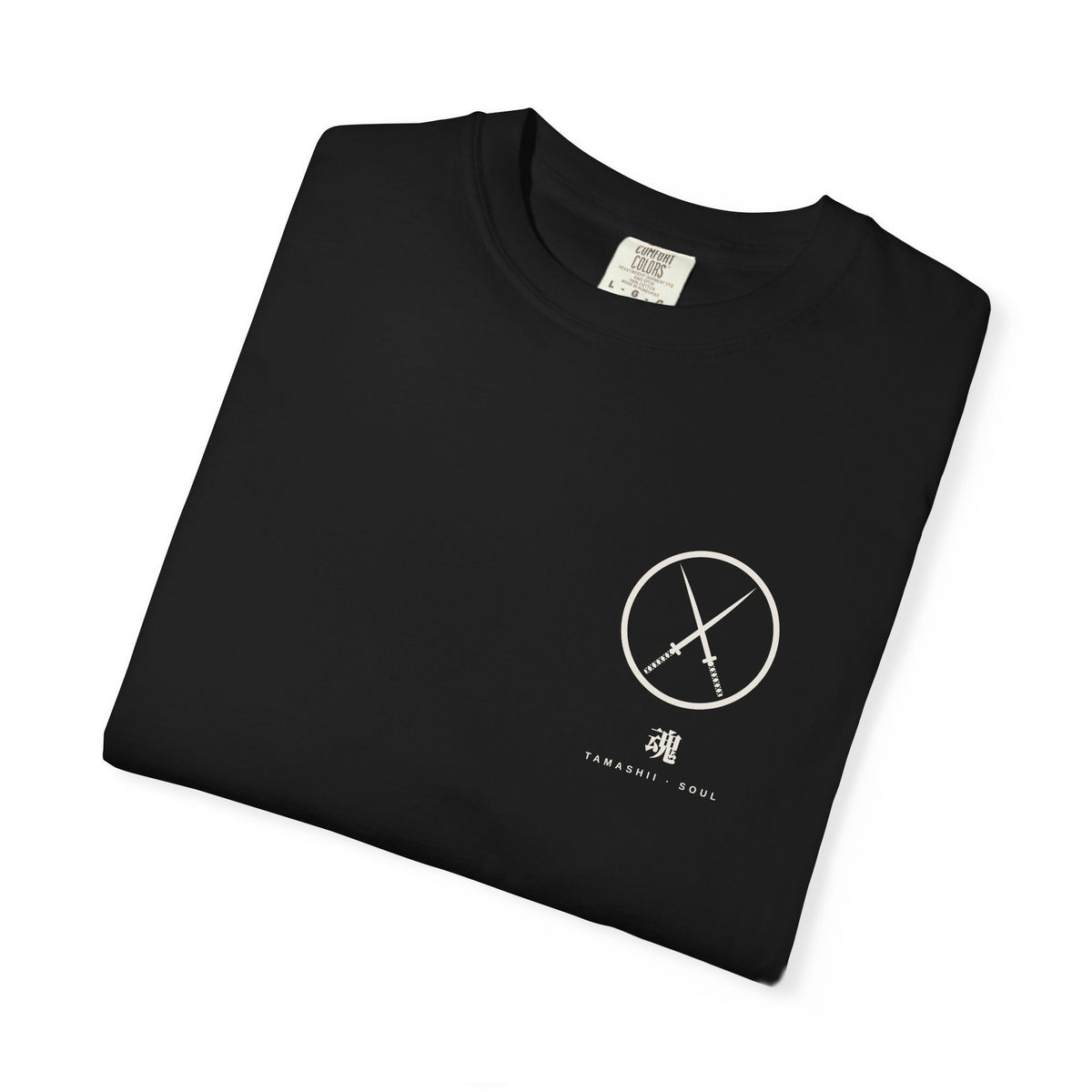 Tamashii Katana Anime Tee | Minimalist Samurai Streetwear Shirt