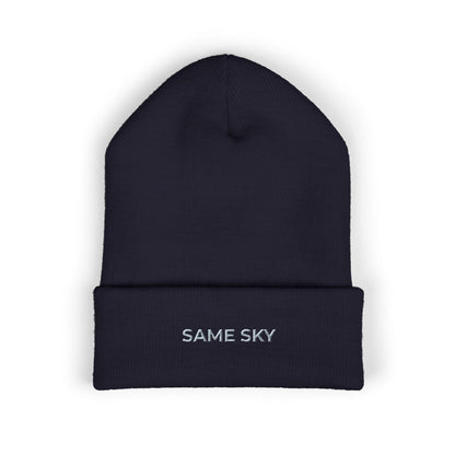 Same Sky Embroidered Beanie | Inspired by Frieren and Himmel from Frieren