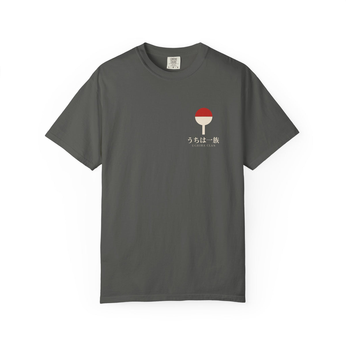 Clan Fan Crest Kanji Anime Tee | うちは一族 Ninja Japanese Streetwear