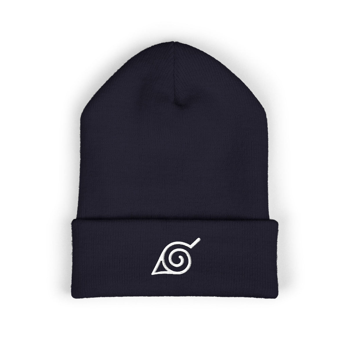 Konoha Quiet Crest Embroidered Beanie | Inspired by the Hidden Leaf Village from Naruto