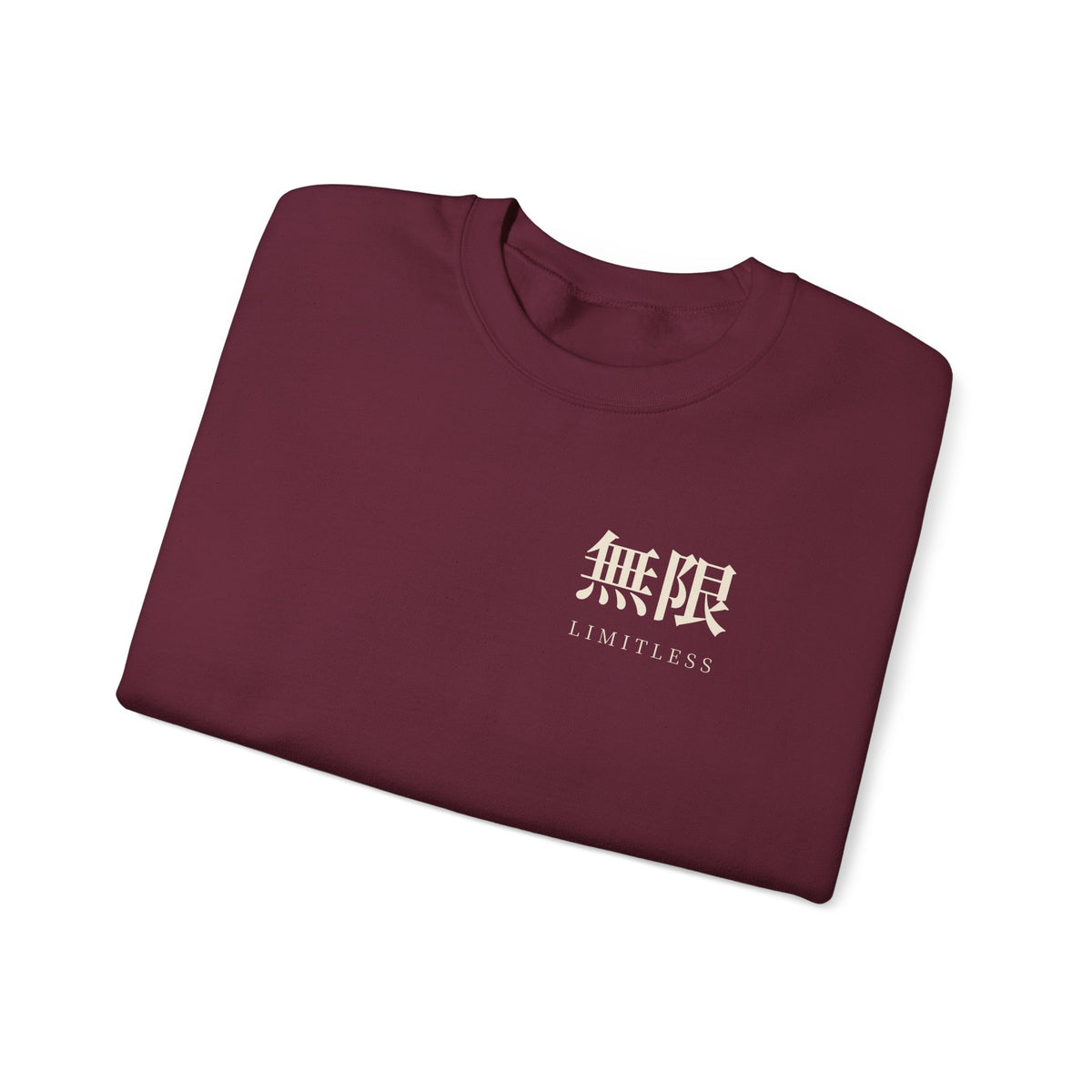 Limitless Kanji Crewneck Sweatshirt | Inspired by Satoru Gojo from Jujutsu Kaisen