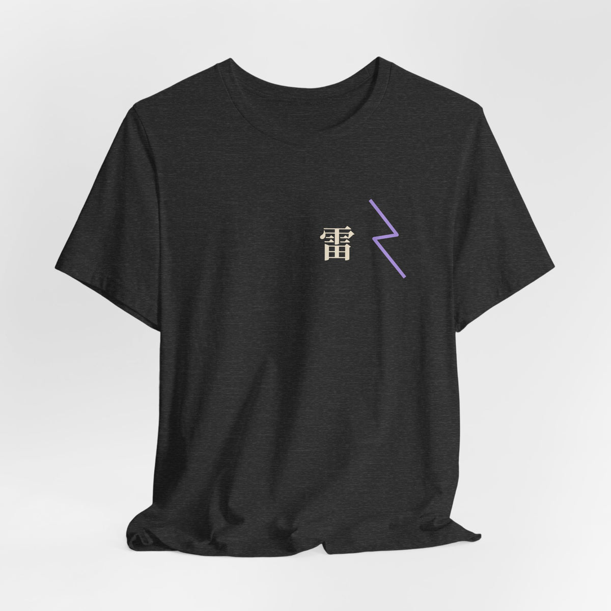 Storm Flame Kanji Anime Soft Tee | Clan Crest Japanese Streetwear