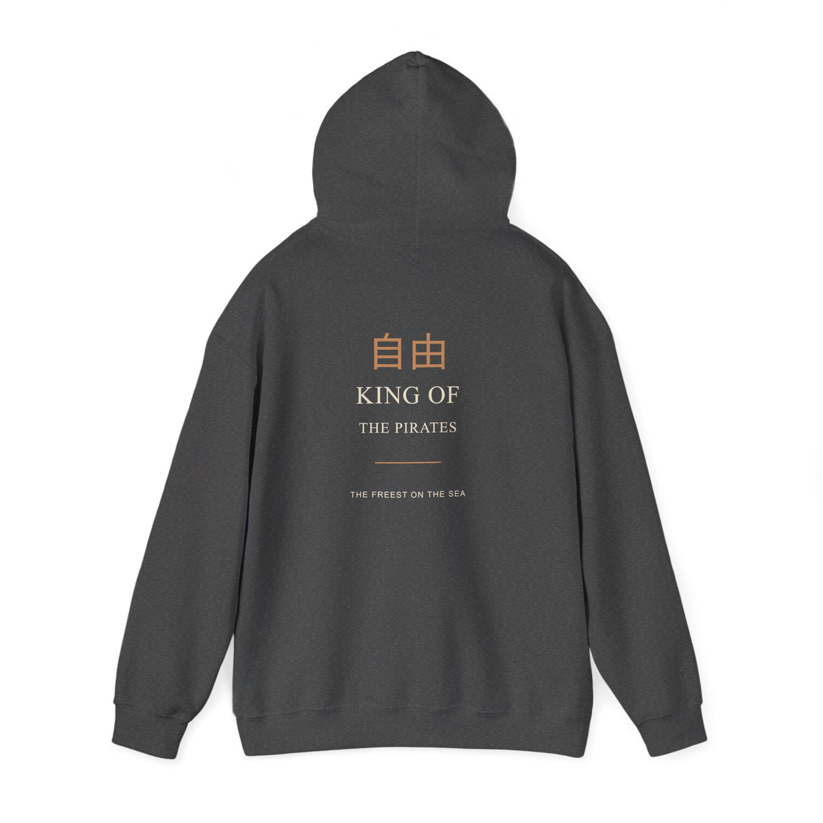 Free at Sea Kanji Anime Hoodie | Pirate Japanese Streetwear
