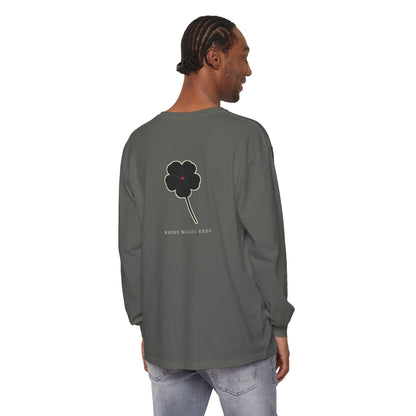Black Clover Leaf Minimalist Long Sleeve Tee | Inspired by Asta from Black Clover