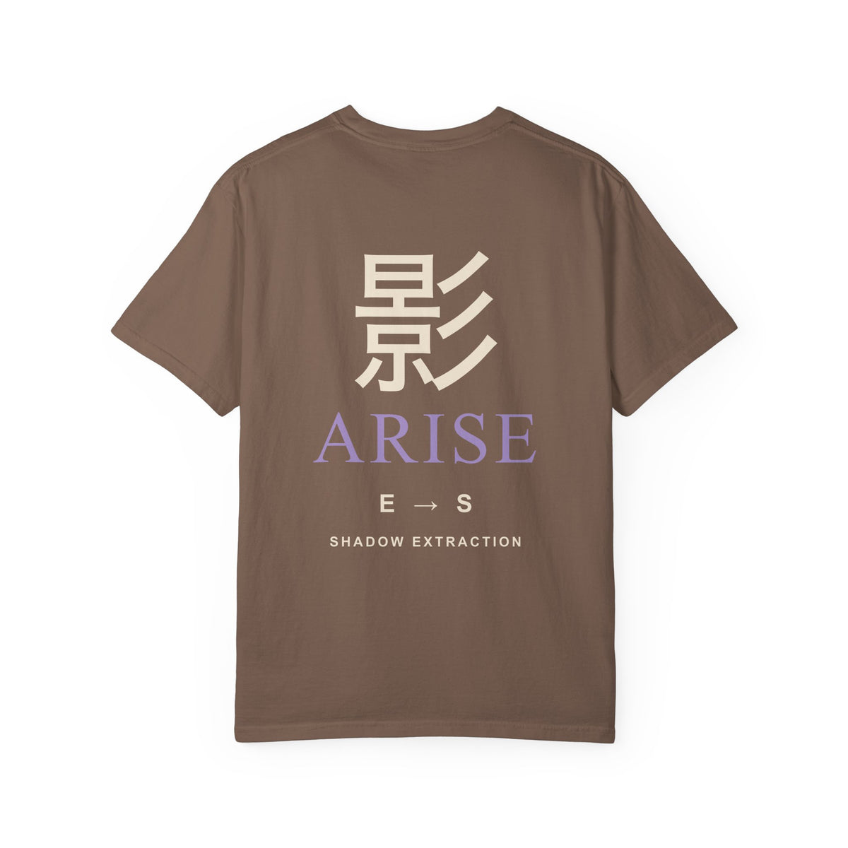 Shadow Rank Kanji Anime Tee | Shadow Rank Gym Japanese Streetwear
