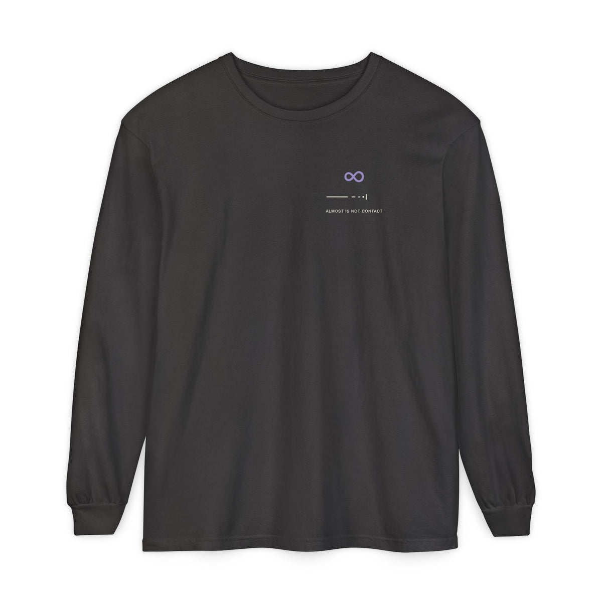 Limit Approaches Minimalist Anime Long Sleeve Tee | Sorcerer Japanese Streetwear