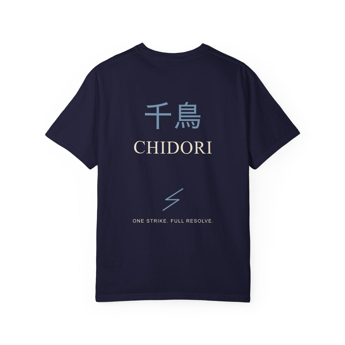 Thunder Strike Kanji Anime Tee | Ninja Japanese Streetwear