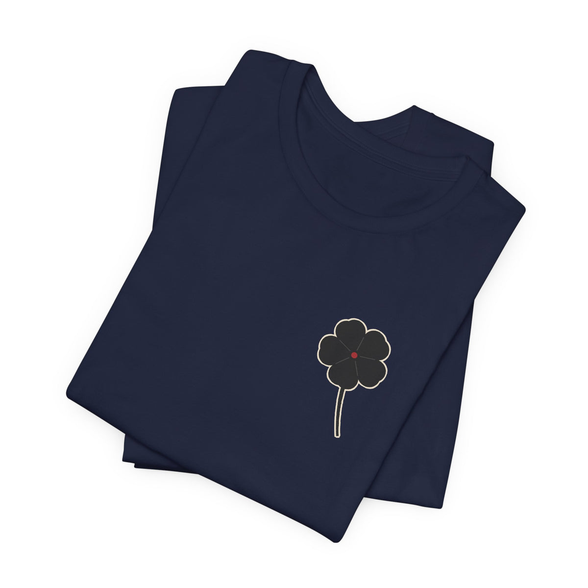 Black Clover Leaf Minimalist Soft Tee | Inspired by Asta from Black Clover