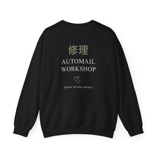 Rebuild Home Kanji Crewneck Sweatshirt | Inspired by Winry Rockbell from Fullmetal Alchemist