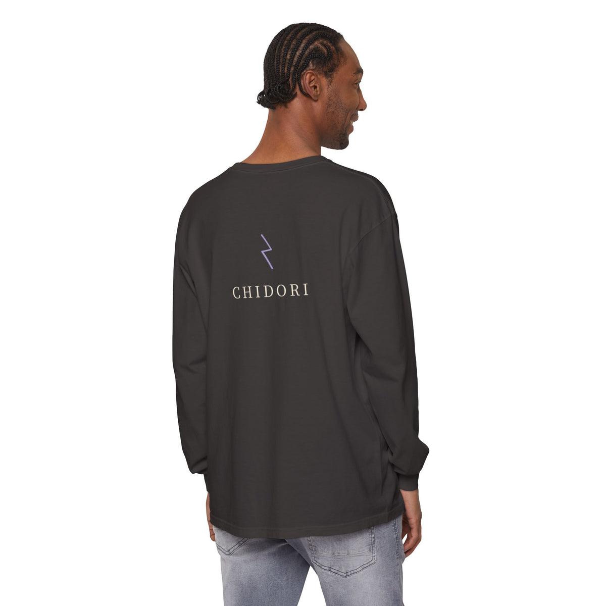 Storm Heir Kanji Anime Long Sleeve Tee | Ninja Japanese Streetwear
