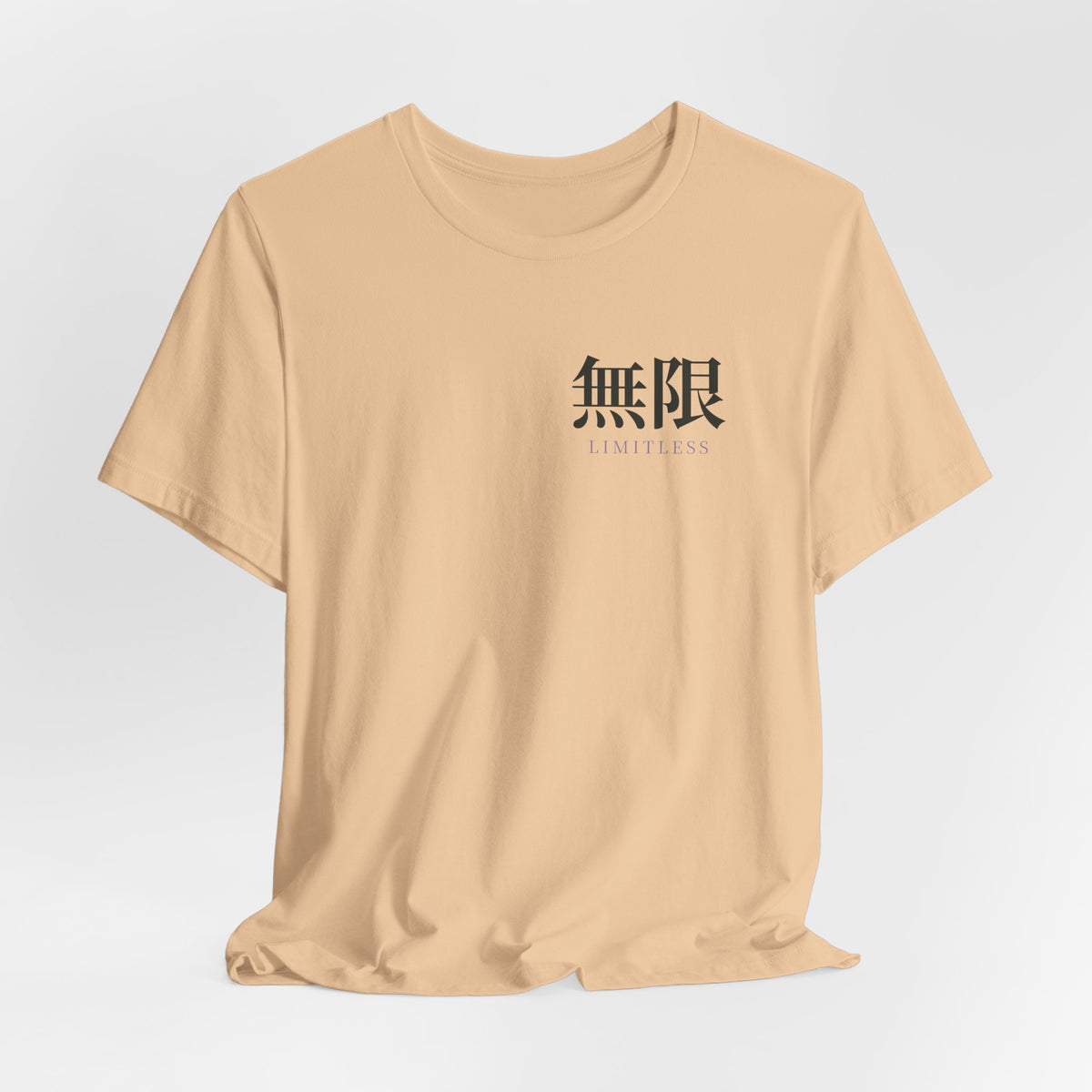 Limitless Uniform Kanji Anime Soft Tee | Sorcerer Japanese Streetwear