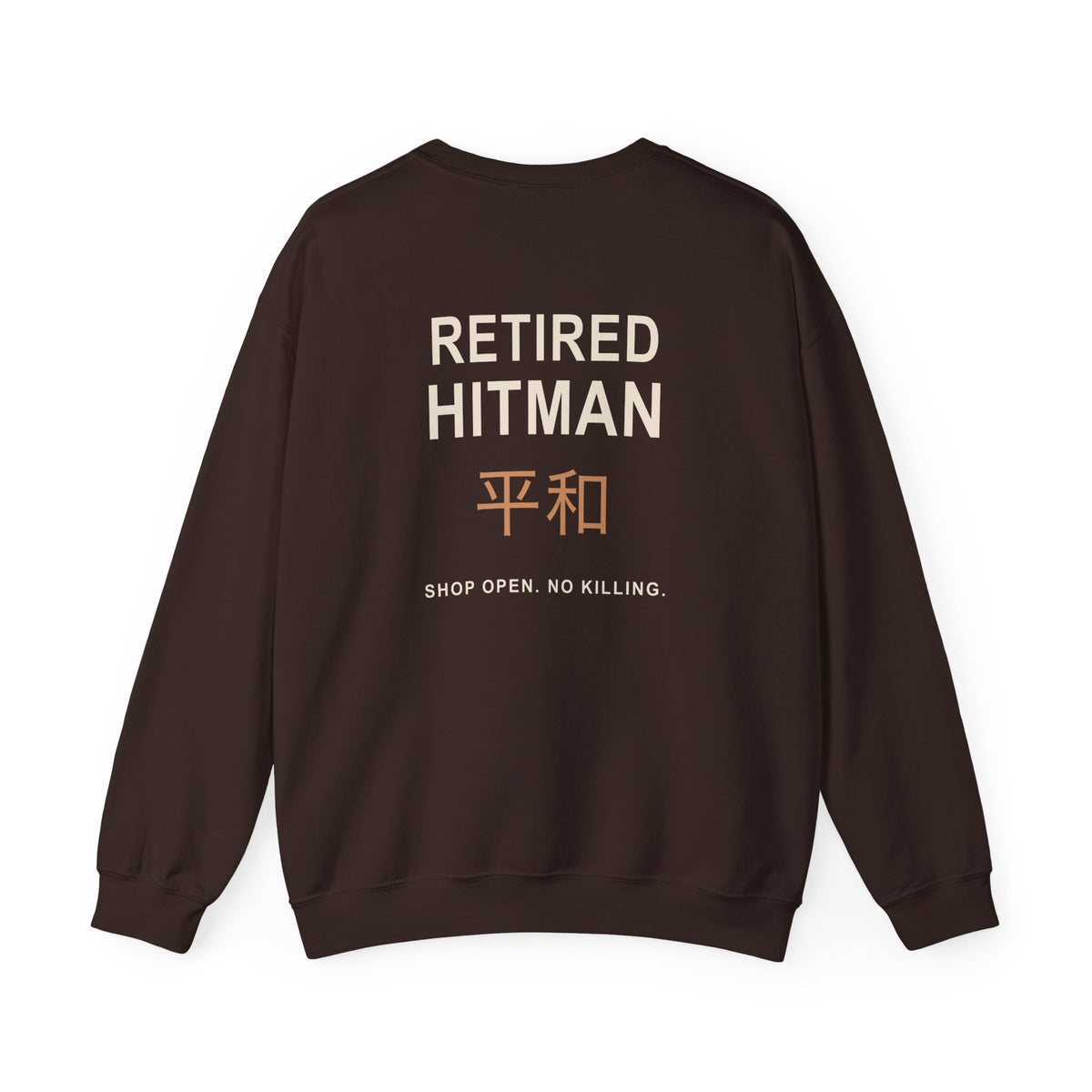 Off Duty Kanji Crewneck Sweatshirt | Inspired by Taro Sakamoto from Sakamoto Days