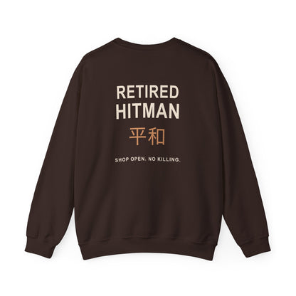 Off Duty Kanji Crewneck Sweatshirt | Inspired by Taro Sakamoto from Sakamoto Days