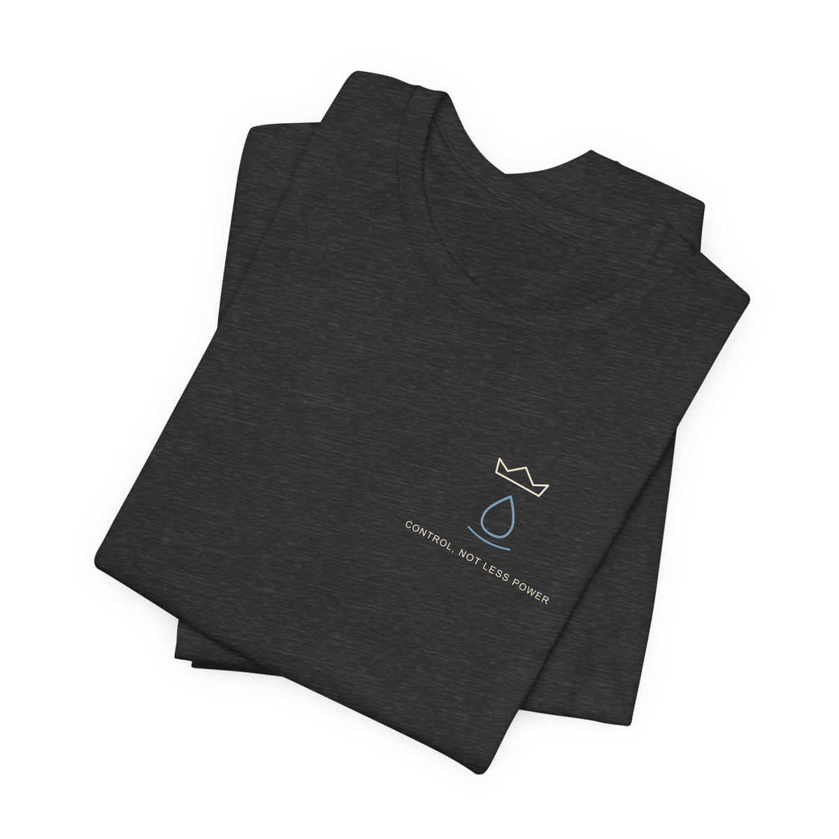 Royal Control Minimalist Anime Soft Tee | Grimoire Magic Japanese Streetwear