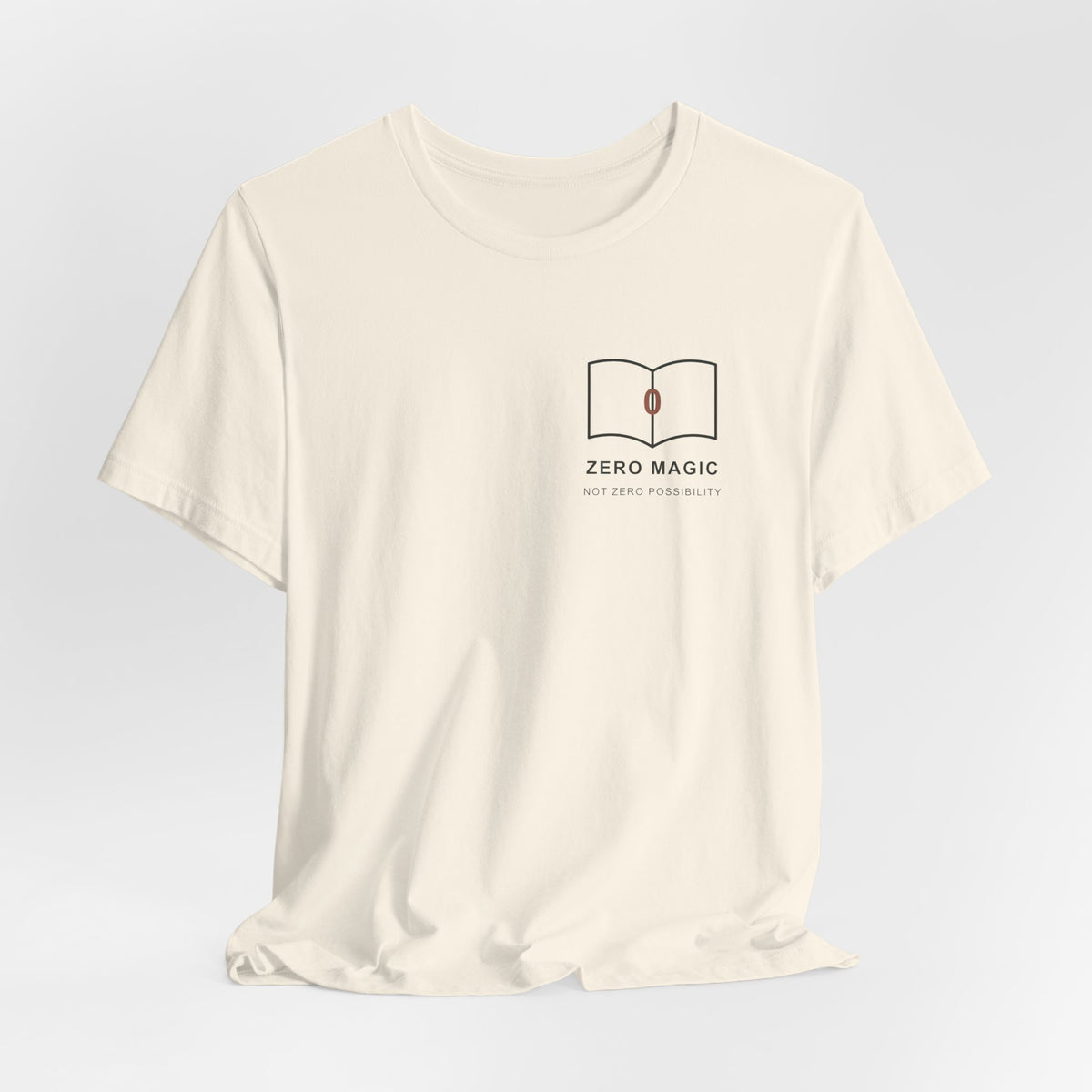 Zero Magic Minimalist Anime Soft Tee | Grimoire Magic Japanese Streetwear