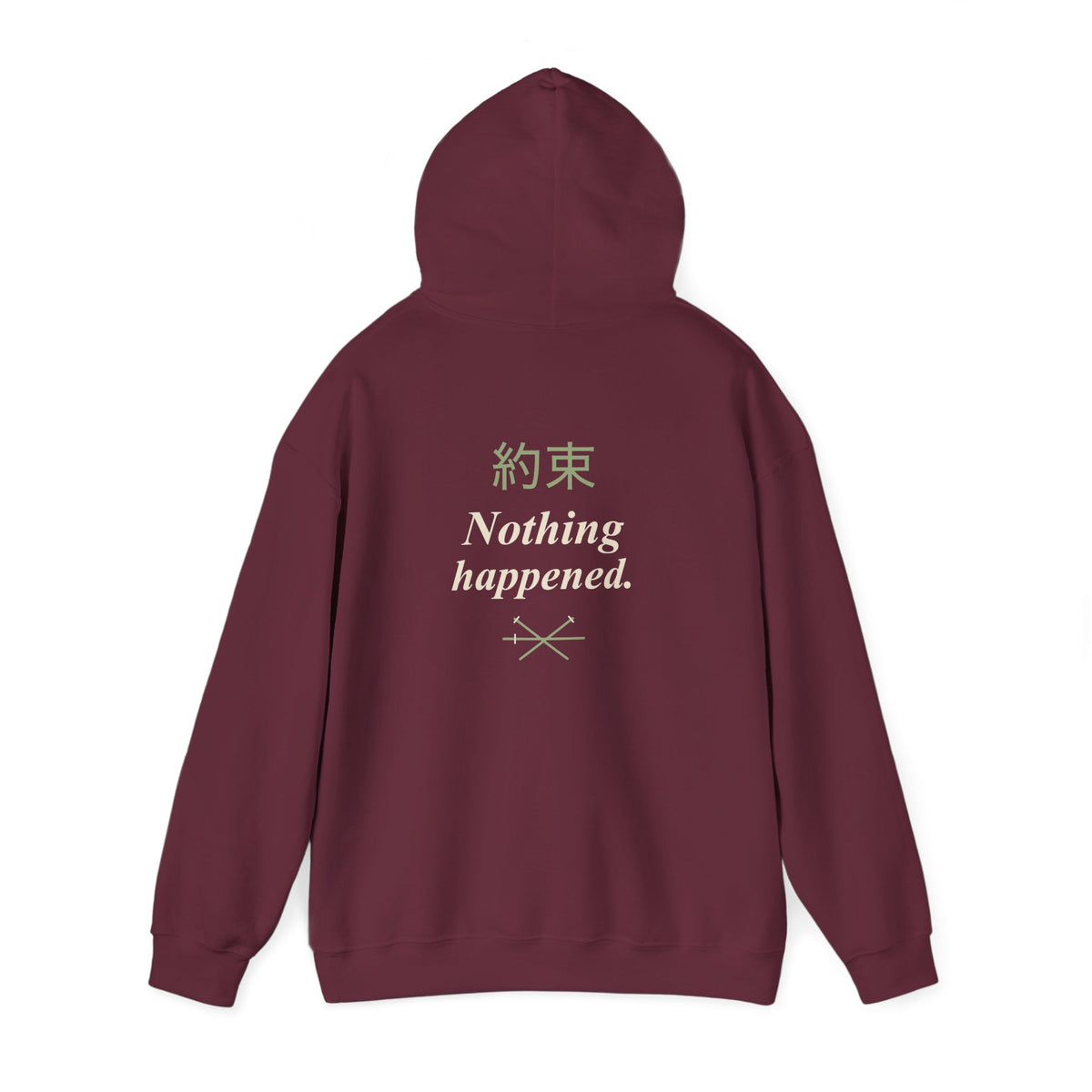 Kept Promise Kanji Anime Hoodie | Pirate Japanese Streetwear