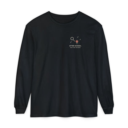 After School Rain Minimalist Long Sleeve Tee | Inspired by Reze from Chainsaw Man