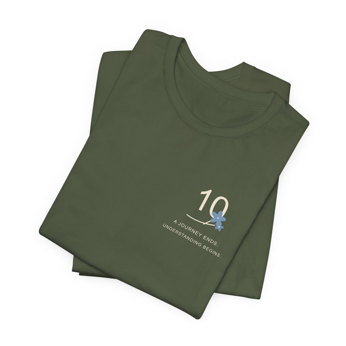 Ten Years, Still Learning Minimalist Anime Soft Tee | Mage Journey Japanese Streetwear